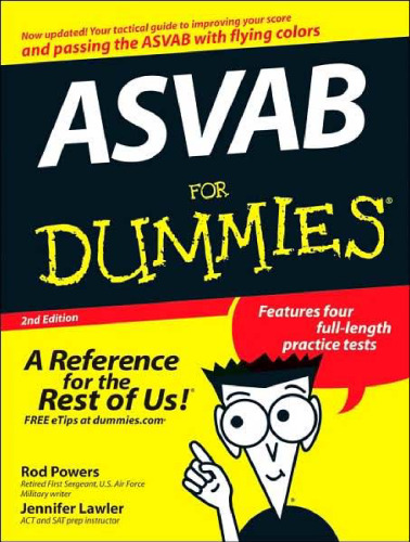ASVAB برای Dummies (برای Dummies (آموزش حرفه ای))