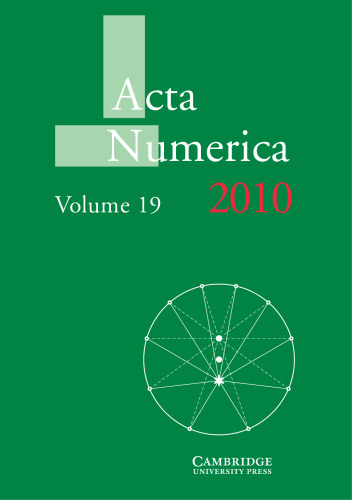 Acta Numerica 2010 (جلد 19)