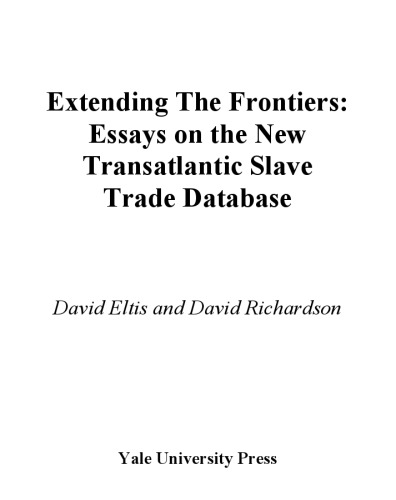 گسترش مرزها: مقاله در بانک اطلاعات تجارت برده های نوین آتلانتیک