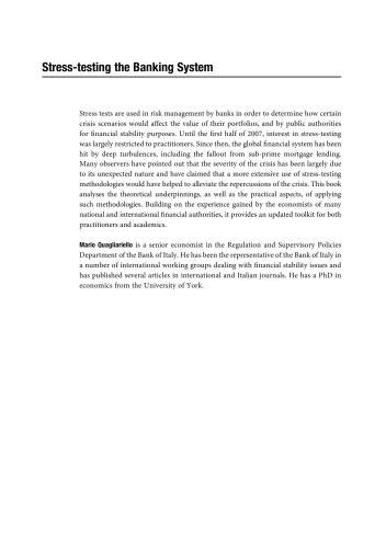 تست استرس در سیستم بانکی: روش ها و برنامه های کاربردی