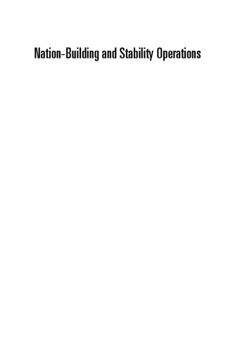 ﻿عملیات ملت‌سازی و ثبات: کتاب مرجع (مسائل نظامی، استراتژیک و امنیتی معاصر)