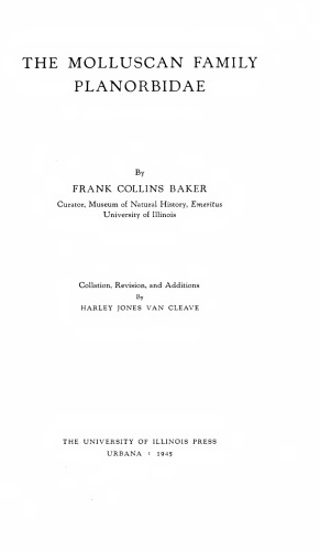 Planorbidae Family Molluscan