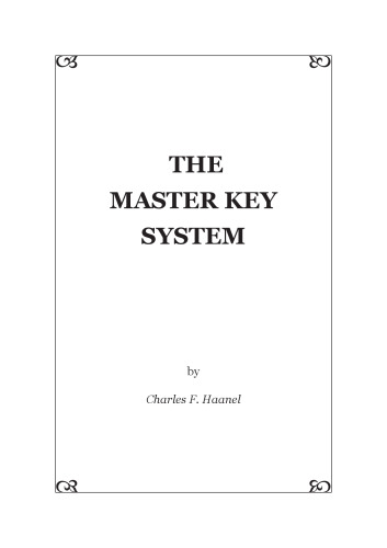 Master Key System توسط Charles F. Haanel