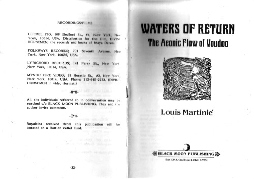 آبهای بازگشت: جریان Aeonic از Voudoo