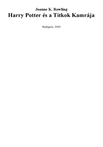 ﻿هری پاتر و تالار اسرار