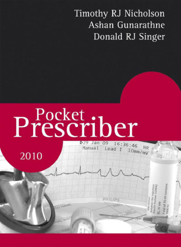 ﻿Pocket Prescriber 2010