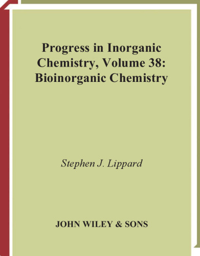پیشرفت در شیمی معدنی ، دوره 38