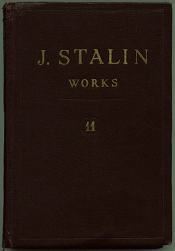 J. Stalin Works (آگوست - دسامبر 1927 ، جلد 10)