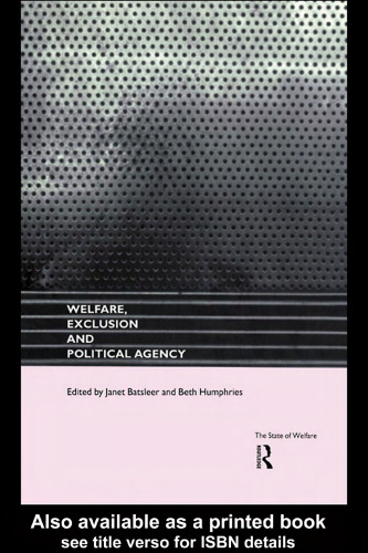 ﻿سازمان رفاه، محرومیت و سیاسی (دولت رفاه)