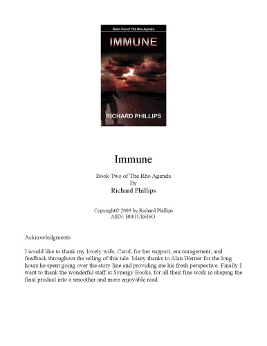 Immune (دستور کار Rho: کتاب دو)