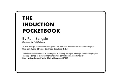 Pocketbook Induction (Pocketbooks Management) (کتابهای جیبی مدیریت)