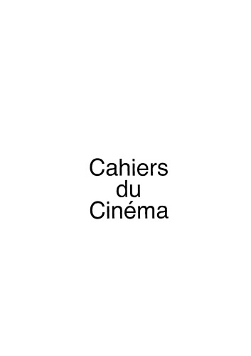 Cahiers du Cinema: 1970-72: سیاست نمایندگی