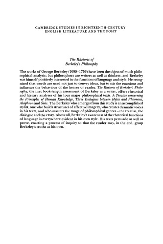 بلاغت فلسفه برکلی