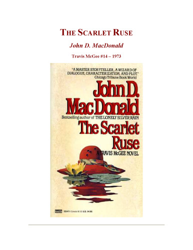 The Scarlet Ruse (Travis McGee Mysteries 14)