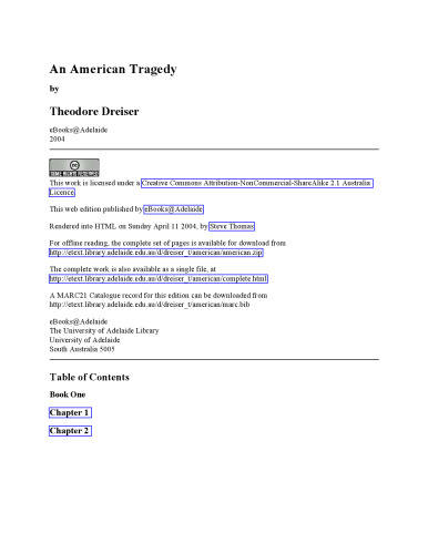 تراژدی آمریکایی (Signet Classics)