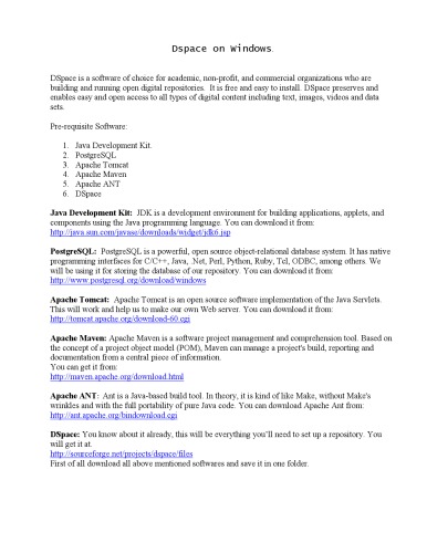 Dspace در ویندوز