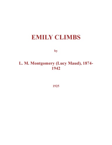 ﻿امیلی صعود می کند (رمان های امیلی)