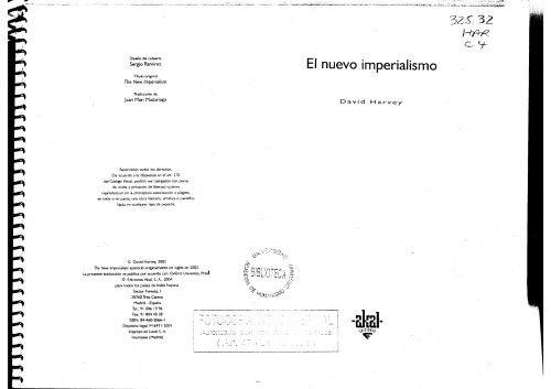 امپریالیسم جدید (سؤالات آنتاگونیسم)