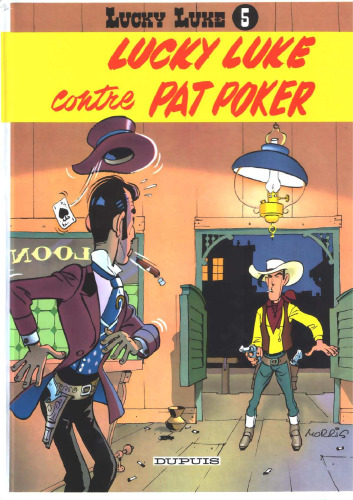 Morris Lucky Luke 5 Luke Lucky Against Pat Poker (نسخه فرانسوی)