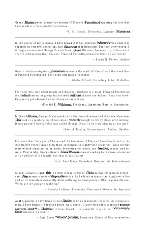 ﻿توهمات بزرگ: میراث والدین برنامه ریزی شده