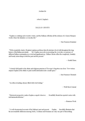 ﻿ارواح بالکان: سفری در طول تاریخ