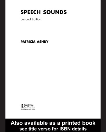 ﻿Speech Sounds 2nd Edition (کتاب کار زبان)