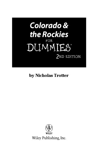 ﻿کلرادو و راکی ​​ها برای آدمک ها (سفر آدمک ها)