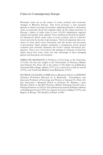 ﻿شهرهای اروپای معاصر