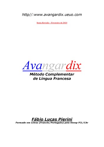 ﻿دستور زبان آوانگاردریکس برزیلی های گلابی فرانسوی