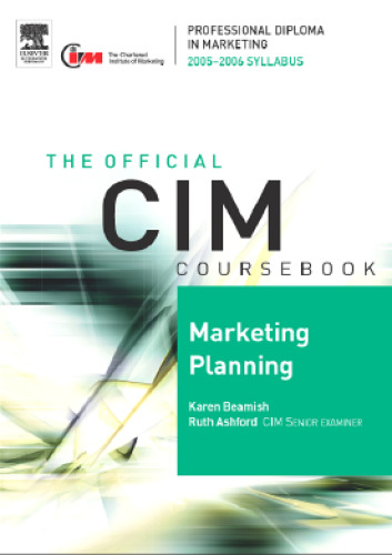 ﻿CIM Coursebook 05 06 Marketing Planning (CIM Coursebook) (CIM Coursebook)