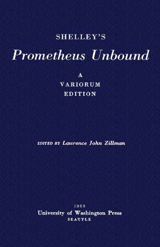 ﻿Prometheus Unbound شلی - نسخه Variorum