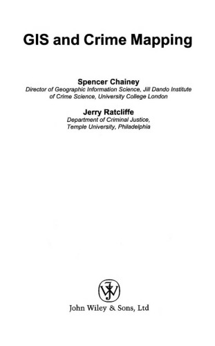 ﻿GIS و نقشه برداری جرم (تسلط بر GIS: فناوری، برنامه ها و Mgmt)