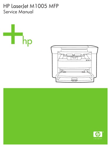 ﻿راهنمای خدمات HP LaserJet M1005 MFP