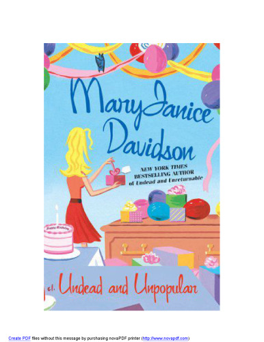 ﻿مرده و نامحبوب (ملکه بتسی، کتاب 5)