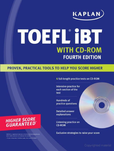 ﻿Kaplan TOEFL iBT