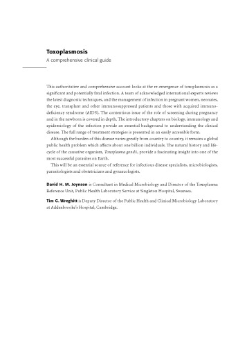 ﻿توکسوپلاسموز: راهنمای بالینی جامع