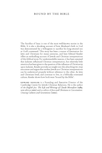 ﻿مقید به کتاب مقدس: یهودیان، مسیحیان و قربانی اسحاق