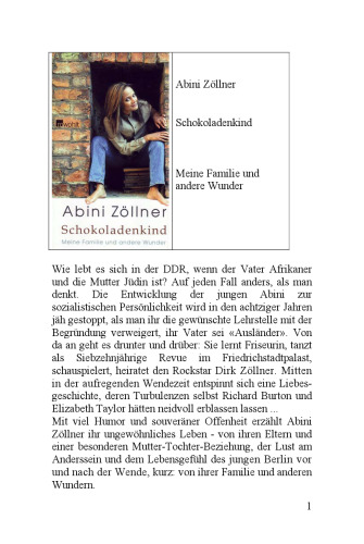 ﻿بچه شکلاتی خانواده من و سایر معجزات آلمانی