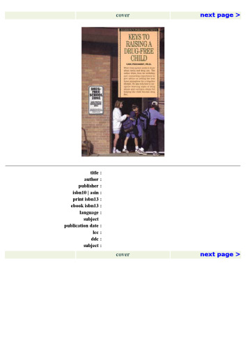 ﻿کلیدهای تربیت کودک بدون مواد مخدر (کلیدهای والدین بارون)