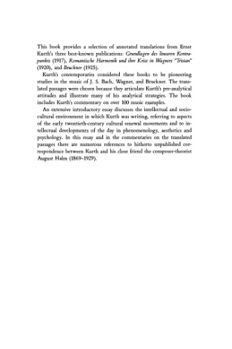 ﻿ارنست کورث: نوشته های برگزیده