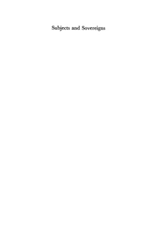 ﻿موضوعات و حاکمان: مناقشه بزرگ بر سر حاکمیت قانونی در استوارت انگلستان