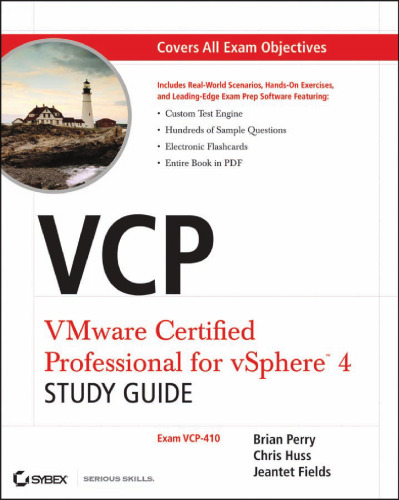 ﻿راهنمای مطالعه VCP VMware Certified Professional در vSphere 4: Exam VCP-410
