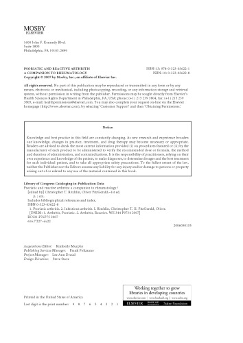 ﻿آرتریت پسوریاتیک و واکنشی: همراهی با روماتولوژی