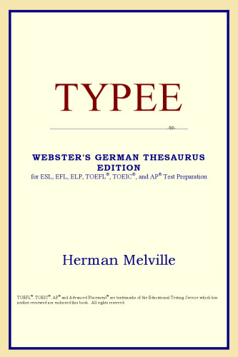 ﻿Typee (نسخه اصطلاحنامه آلمانی وبستر)