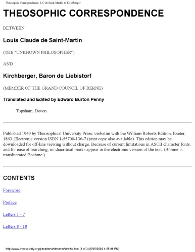 ﻿مکاتبات الهیات