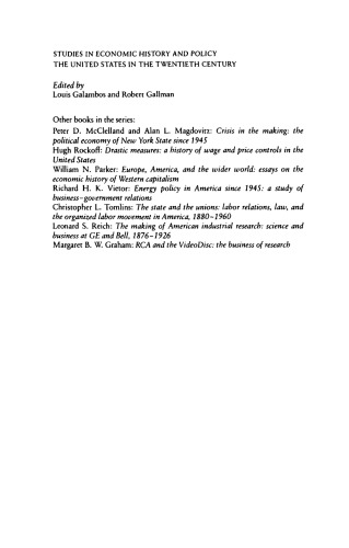 ﻿رکود بزرگ: بهبود تاخیر و تغییرات اقتصادی در آمریکا، 1929-1939 (مطالعات در تاریخ اقتصادی و سیاست: ایالات متحده آمریکا در قرن بیستم)