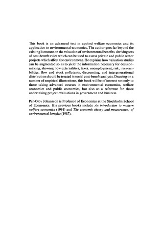 ﻿تحلیل هزینه و فایده تغییرات محیطی