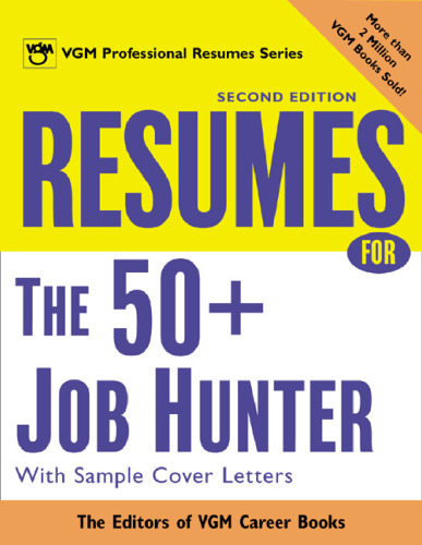 ﻿رزومه برای 50+ Job Hunter، نسخه دوم، 2002