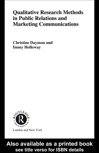 ﻿روش تحقیق کیفی در روابط عمومی و ارتباطات بازاریابی