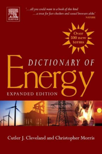 ﻿Dictionary of Energy: Expanded Edition